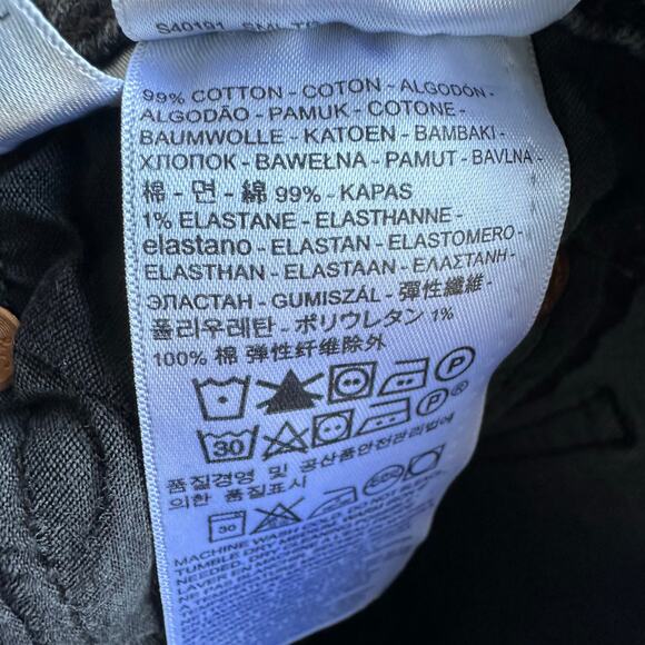 Levi's Ribcage Straight Ankle Jeans You Only Live Once Black - Picture 12 of 13